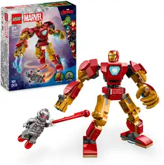 LEGO® Super Heroes Marvel 76307 Iron Man ‑robotti vastaan Ultron - 1