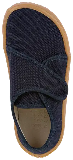 Froddo lasten paljasjalkakenkä Canvas Velcro - Dark blue - 6