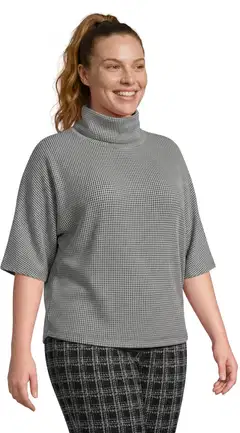 House naisten neulospusero 213HP30616, D-mitoitus - Grey textured - 1