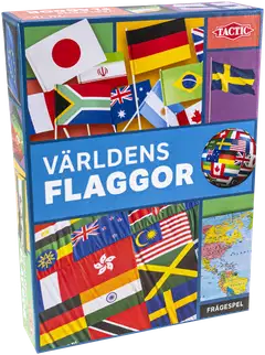 Tactic peli Världens flaggor SE - 4
