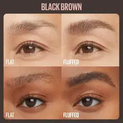 Maybelline New York Superfluff 262 Black Brown kulmavaahto 5 g - Black Brown - 5
