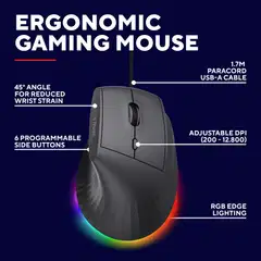 Trust GXT145 Rexxa ergonominen pelihiiri - 12