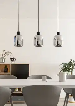 EGLO riippuvalaisin 3-os. Molochio-z LED 3x3,7W RGB CCT musta - 9