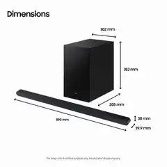 Samsung soundbar HW-S710D musta - 6