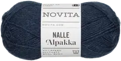 Novita lanka Nalle Alpakka 50g pakkasyö 1261 - 1