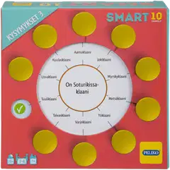 Peliko tietopeli Smart10 family kysymykset 3 - 2