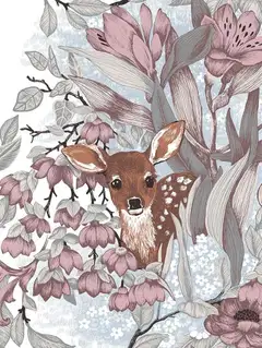 Vallila nidottu vihko A5/40 Bambi - 1