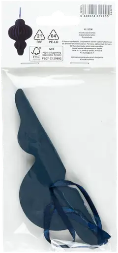 Kuusenkoriste paperi 12 cm - 2