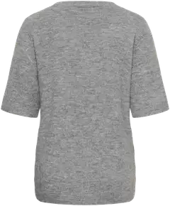 From Lou naisten pluskoon neulepusero Flanna - Grey Melange - 2