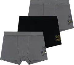House lasten bokserit Level up 231H260815 3-pack - Grey Print - 1