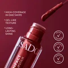 IsaDora The True Impact Vinyl Liquid Lipstick Nestemäinen Huulipuna 12 Sincere 4,8 ml - Sincere - 5
