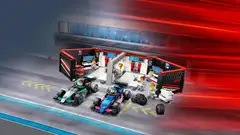 LEGO® City 60444 F1®-talli ja Mercedes-AMG ja Alpine-autot - 10