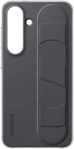 Samsung s25 suojakuori standing grip case black/blue - 5