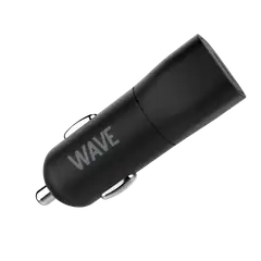 Wave Pikalataava Autolaturi, 1 x USB Type-C  (20W), Musta - 2