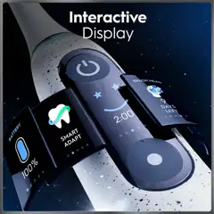 Oral-B iO10 Stardust White sähköhammasharja + lataava matkakotelo + hammasharjateline - 4