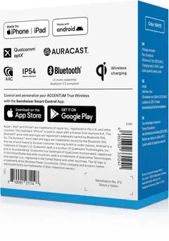 SennheiserAccentum True Wireless langattomat vastamelunappikuulokkeet  valkoinen - 6