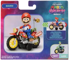 Mario Movie 2 figuuri ja moottoripyörä Wave 1, erilaisia - 10