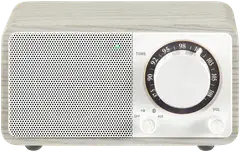 Sangean WR-7 Plus Bluetooth pöytäradio, vaalea tammi - 2