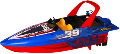 Nikko RC-vene Race Boats - Octo-Blue #39 30cm - 1