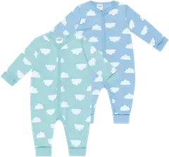 Ciraf vauvojen pyjama 250B252912 2-pack - blue cloud aop - 1