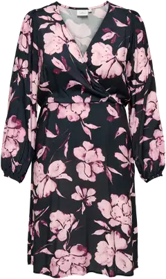 ONLY CARMAKOMA naisten midimekko Carlinka - BLACK - 1