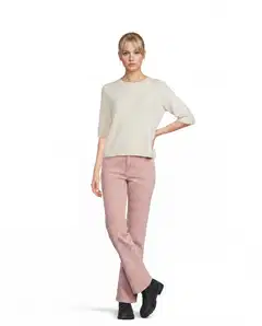 London Fog naisten neule Mohair 213L264001 - white - 7
