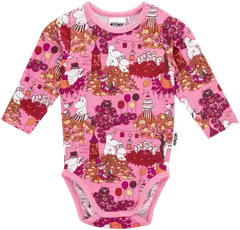 Martinex Muumi vauvojen body Juhlahetki 588747 - Vaaleanpunainen - 1