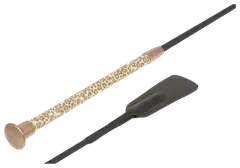 Wahlsten leopard ratsastusraippa 65 cm - BEIGE - 1