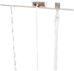 Ihanin alumiinisälekaihdin 25mm 140x160 cm valkoinen - 3