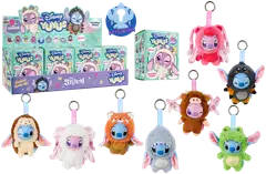 Simba Walt Disney YuYus Stitch tai Angel, maskottipehmo, 12 cm, laukkuun, reppuun tai avaimenperään - 1