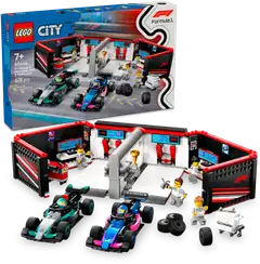 LEGO® City 60444 F1®-talli ja Mercedes-AMG ja Alpine-autot - 1