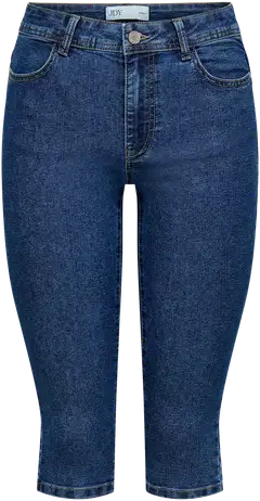 JDY Naisten farkkukaprit JDYMOOJDY Naisten 15370602 - Medium Blue Denim - 1