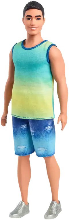 Barbie Ken Fashionista Farkkushortseissa - 1
