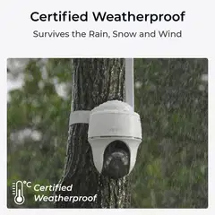 Reolink Go PT Ultra (G440) 4K Outdoor akkukamera4G LTE PT Valkoinen - 5