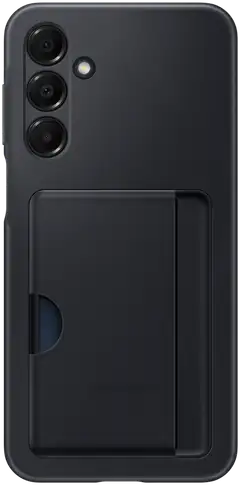 Samsung Galaxy A16 card slot case musta suojakuori - 1