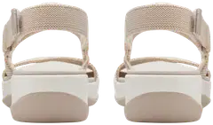 Clarks Arla Stroll naisten sandaali - Beige Combi - 6