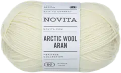 Novita lanka Arctic Wool Aran 100 g tuisku 025 - 1