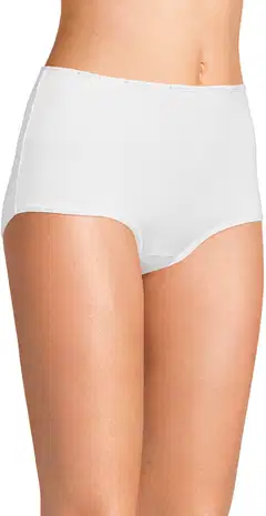 Actuelle naisten alushousut Maxi Basic 2-pack - Valkoinen - 4
