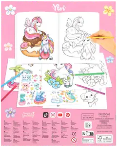 Ylvi Unicorn Värityskirja - 3