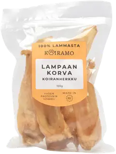 Lampaankorva koiranherkku pureskeluun 100g Koiramo - 1