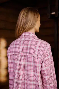 Reino&Aino naisten kauluspaita Aino - Check - 6