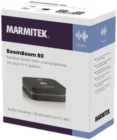 Marmitek Bluetooth-vastaanotin BoomBoom 80 NFC-yhteensopiva - 8