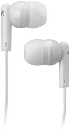 SBS langalliset nappikuulokkeet 3.5mm liittimellä Tune, valkoinen - 1