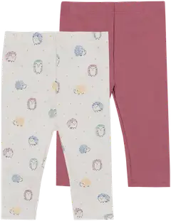 TEX vauvojen leggingsit I990668 2-pack - PINK DARK - 1