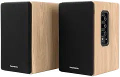 Thomson aktiivikaiutinpari Bluetooth yhteydellä WS902DUO puu - 2