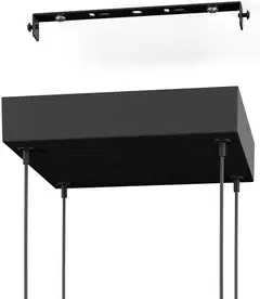 EGLO riippuvalaisin conncect.z Salvilanas-z LED 21W 77x20 cm musta/valkoinen - 2