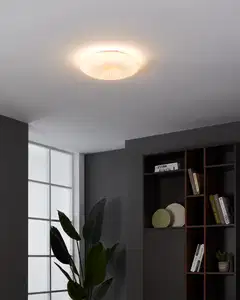 EGLO Plafondi Nieves 1 led 10W Ø31cm valkoinen/kulta - 5