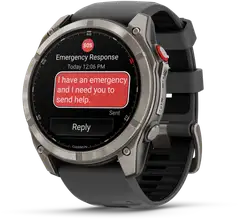 Garmin älykello Fenix 8 pro – 51 mm, amoled, sapphire, titaani – grafiitinharmaa/musta - 2