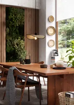 EGLO riippuvalaisin Marywell E27 musta/bambu - 2