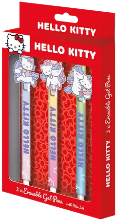 Hello Kitty pyyhittävät geelikynät 3kpl/pkt - 1